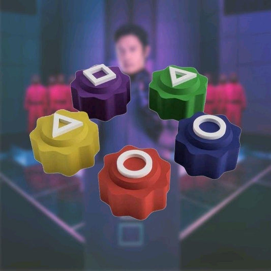 เกมจับหินสไคล์เกาหลี Gonggi สควิกเกม ซีซั่น2 ชุด5ชิ้น