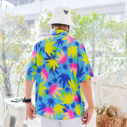 P06เสื้อฮาวายลายใหม่ ไซส์S-8XL ครบทีม ผ้าโพลีพลีเมี่ยม ทรงวัยรุ่น หญิงชายใส่ได้ ลายคมชัด **1ตัว**